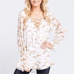 Show Me Your Mumu Tunic Blouse